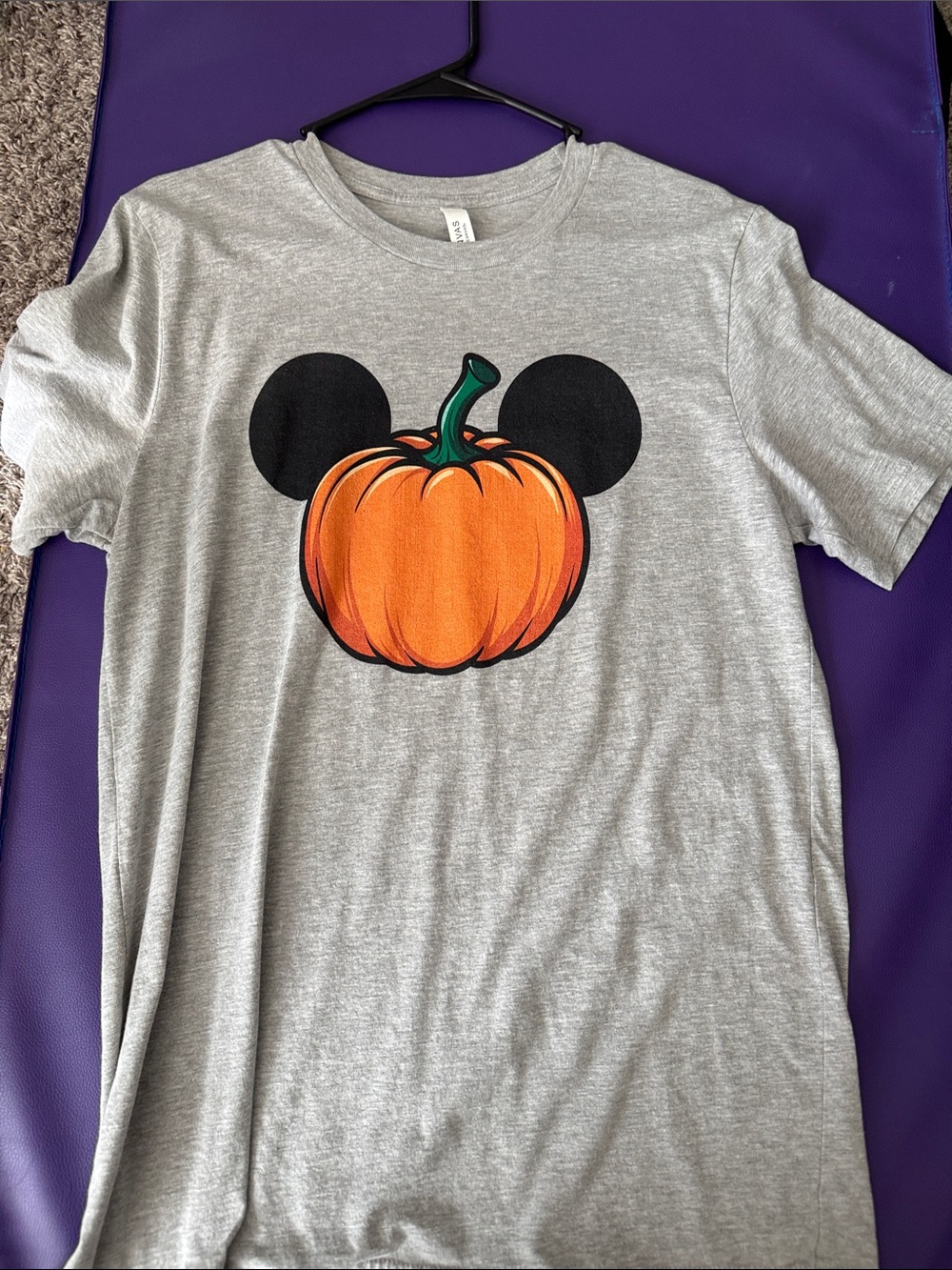 Custom Mickey pumpkin shirt
